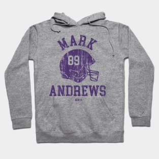 Mark Andrews Baltimore Helmet Font Hoodie